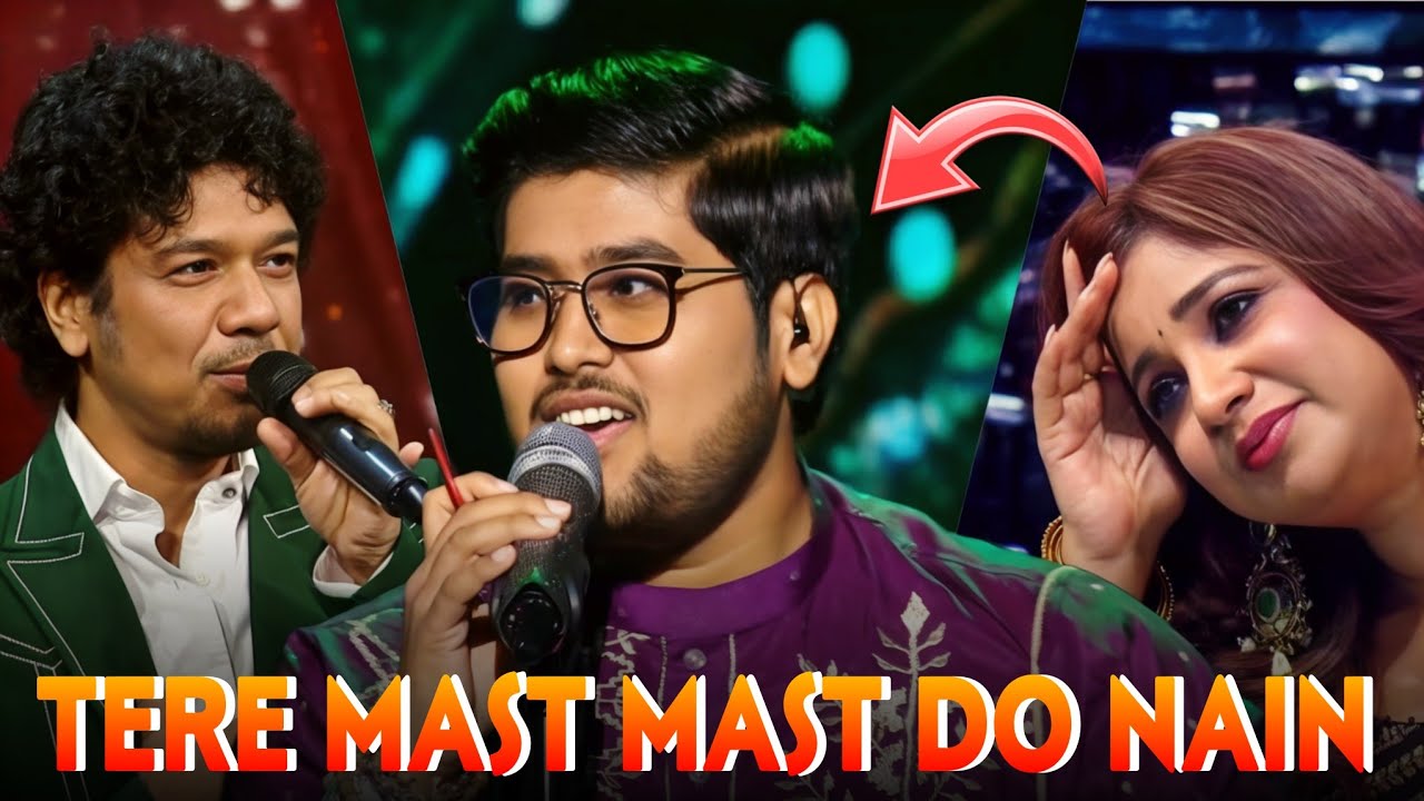 Subhajit – Tere Mast Mast Do Nain Ft. Papon In Indian Idol 15 Full Performance Dont Miss This