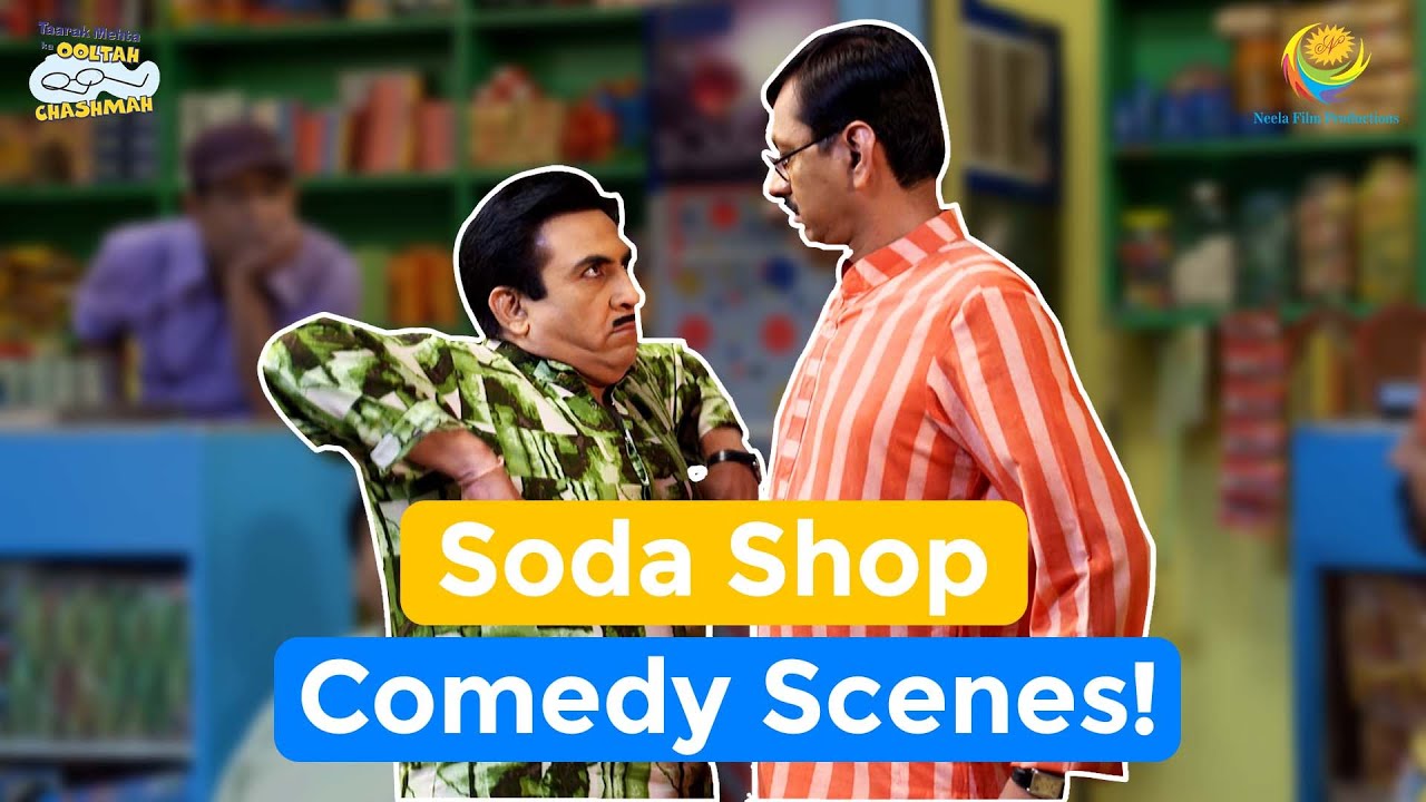 Soda Shop Comedy Moments! I Comedy Scenes | Taarak Mehta Ka Ooltah Chashmah