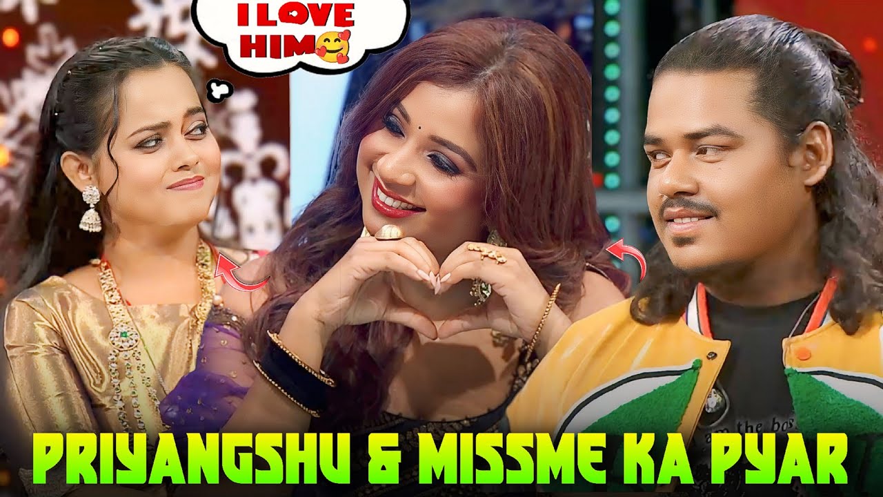 Priyangshu u0026 MissMe Love Story In Indian Idol 15 😳Shreya Ghoshal Reaction😍