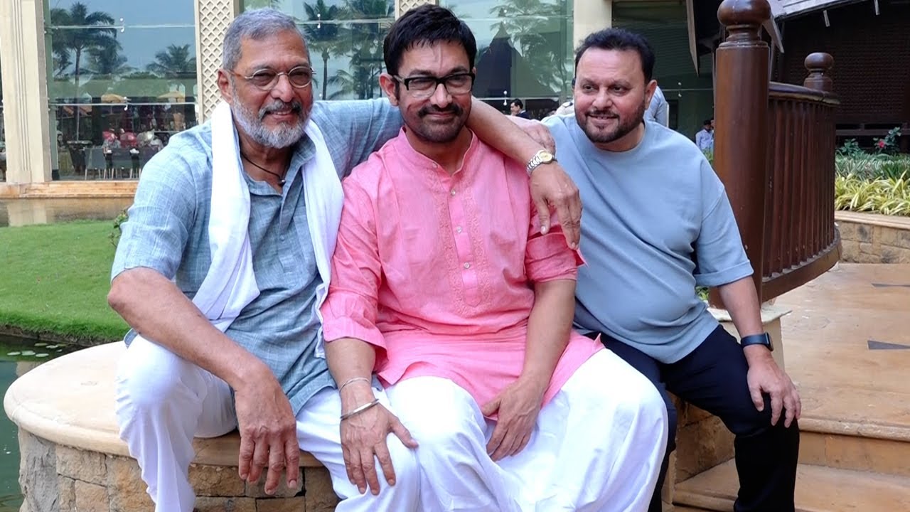 Aamir Khan With Nana Patekar And Anil Sharma Spotted For The Promotion Of Vanvaas | MS Shorts