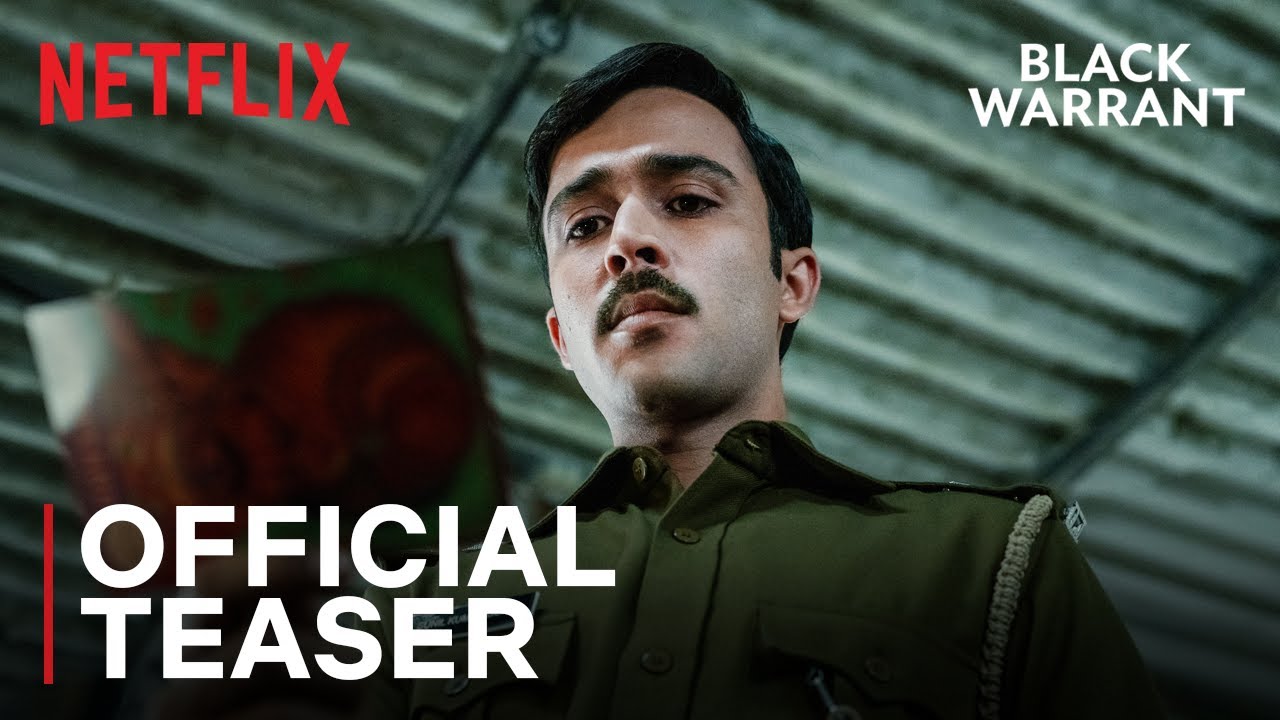 Black Warrant | Official Teaser | Vikramaditya Motwane, Zahan Kapoor, Rahul Bhat | Netflix India