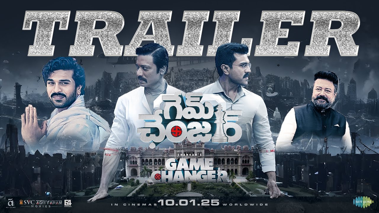 Game Changer Movie – Trailer Video | Ram Charan | Kiara Advani | Shankar | Raju, Shirish | Thaman S