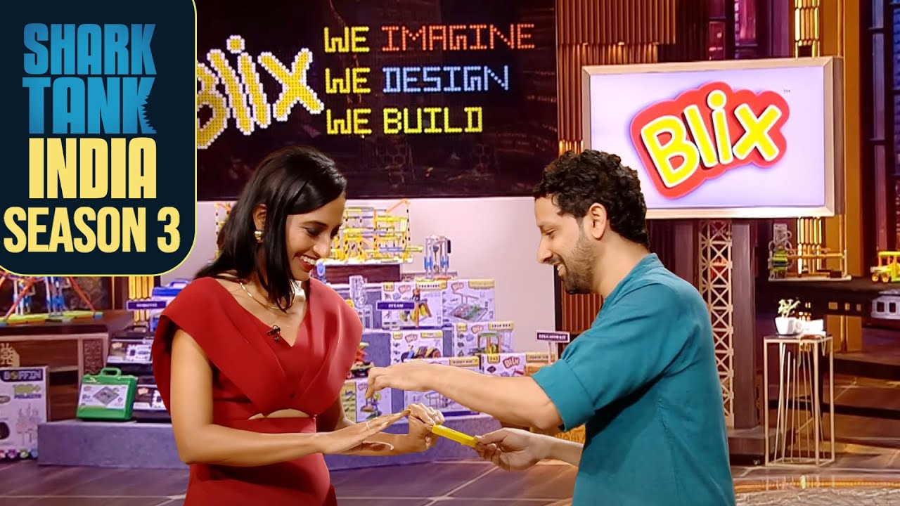 ‘Blix’ के Innovative खिलौनों को देखकर Shark Vineeta बच्ची बन गईं | Male Entrepreneurs