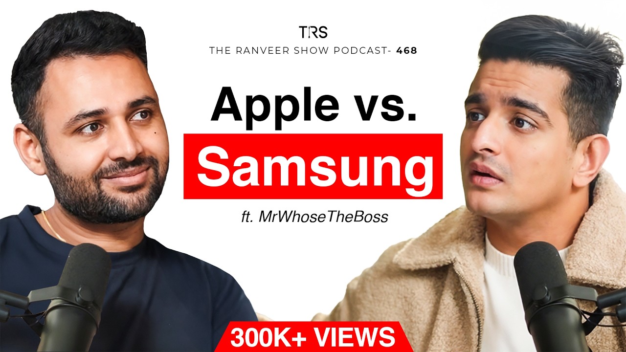 @Mrwhosetheboss On TRS – Content, Products, Creativity u0026 Balance | The Ranveer Show 468