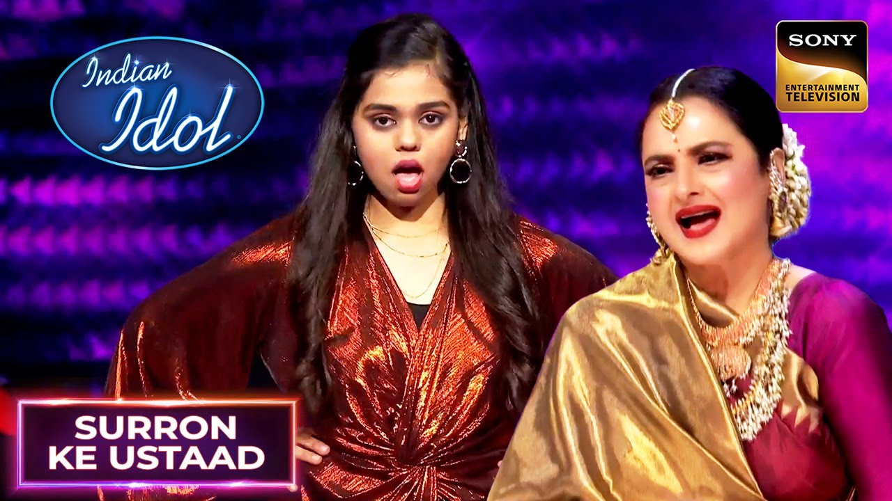 Sneakers पहनकर Rekha Ji ने Shanmukha के साथ की Headbanging! | Indian Idol 12 | Surron Ke Ustaad