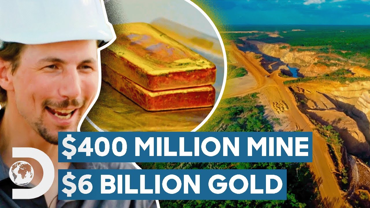 $400 Million Mine Produces 99.9% Pure Gold Bars | Gold Rush: Parker’s Trail