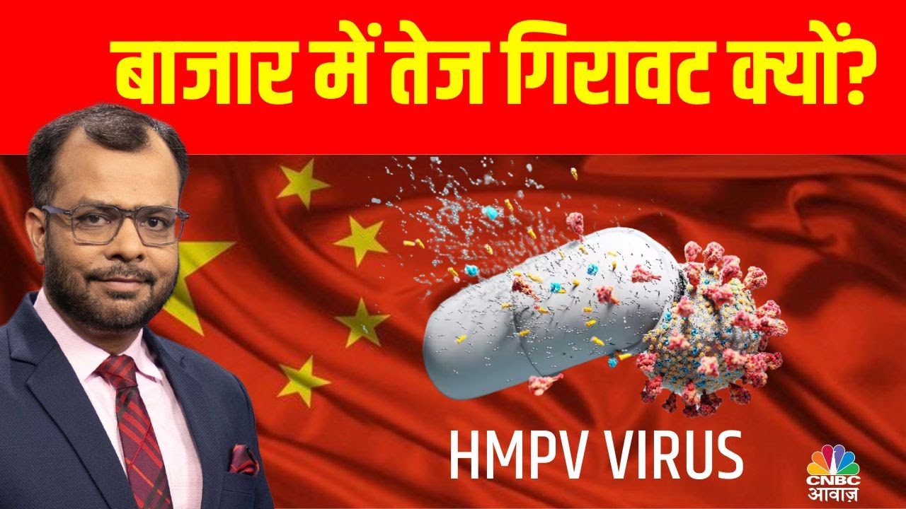 Why Is The Market Falling Sharply? | Is HMPV Virus Affecting The Stock Market? | Anuj Singhal