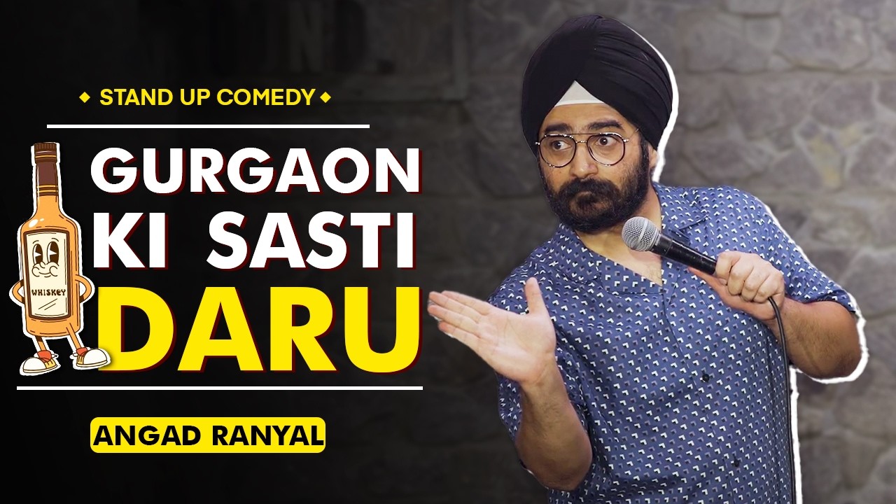 Worst Hangover Story L Angad Singh Ranyal L Stand-up Comedy