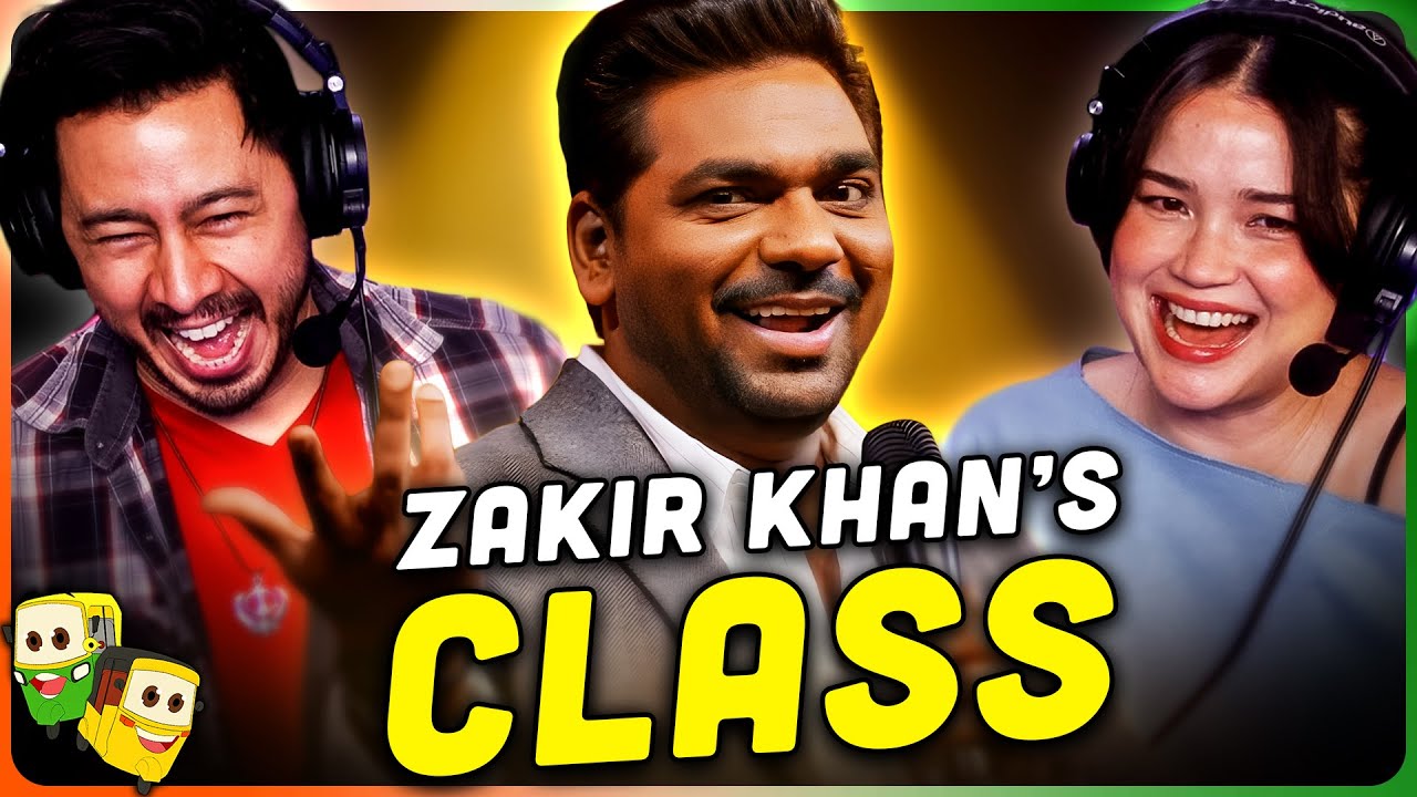 ZAKIR KHAN | CLASS  Stand Up Comedy Reaction!