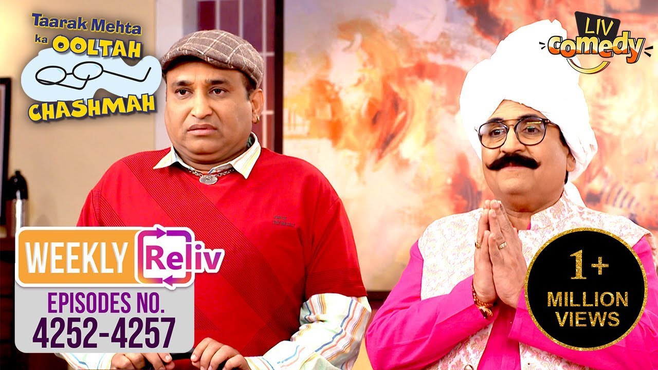 Jetha बना सेठ Tukaram | Taarak Mehta Ka Ooltah Chashmah | Weekly Reliv Ep 4252- 4257