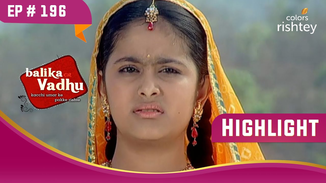 Shyam से मिले Anandi और Jagdish | Balika Vadhu | बालिका वधू | Highlight | Ep. 196