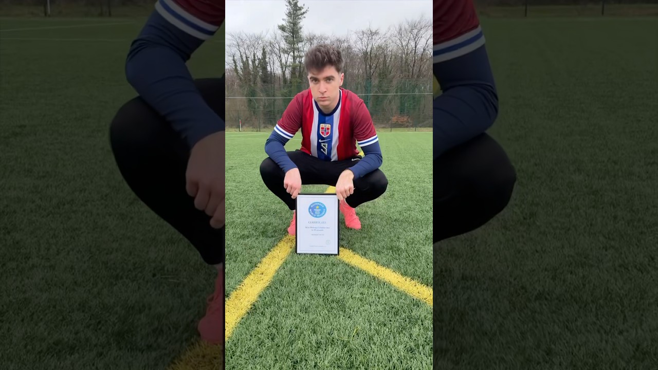 I Attempted Football World Records #shorts