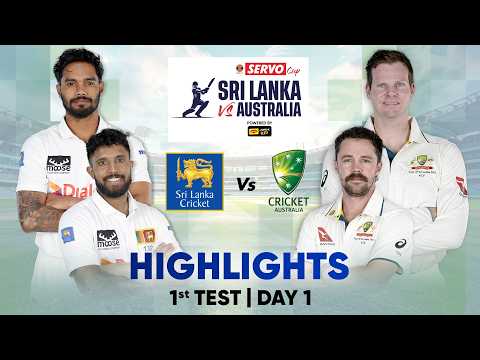 1st Test Day 1 | Highlights | Australia Tour Of Sri Lanka | 29th January 2025