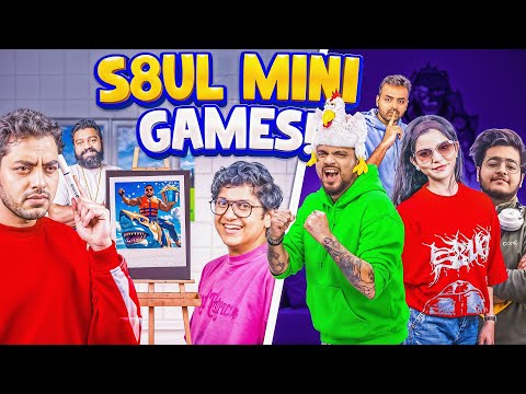 WE PLAYED THE MOST HILARIOUS MINI-GAMES !!