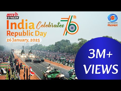 LIVE : India’s Republic Day Parade 26th January, 2025 | गणतंत्र दिवस  | 26 January Parade Live