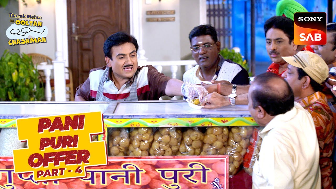 Gokuldham में Jetha ने लगाया Pani Puri का ठेला | Taarak Mehta Ka Ooltah Chashmah | Pani Puri Offer