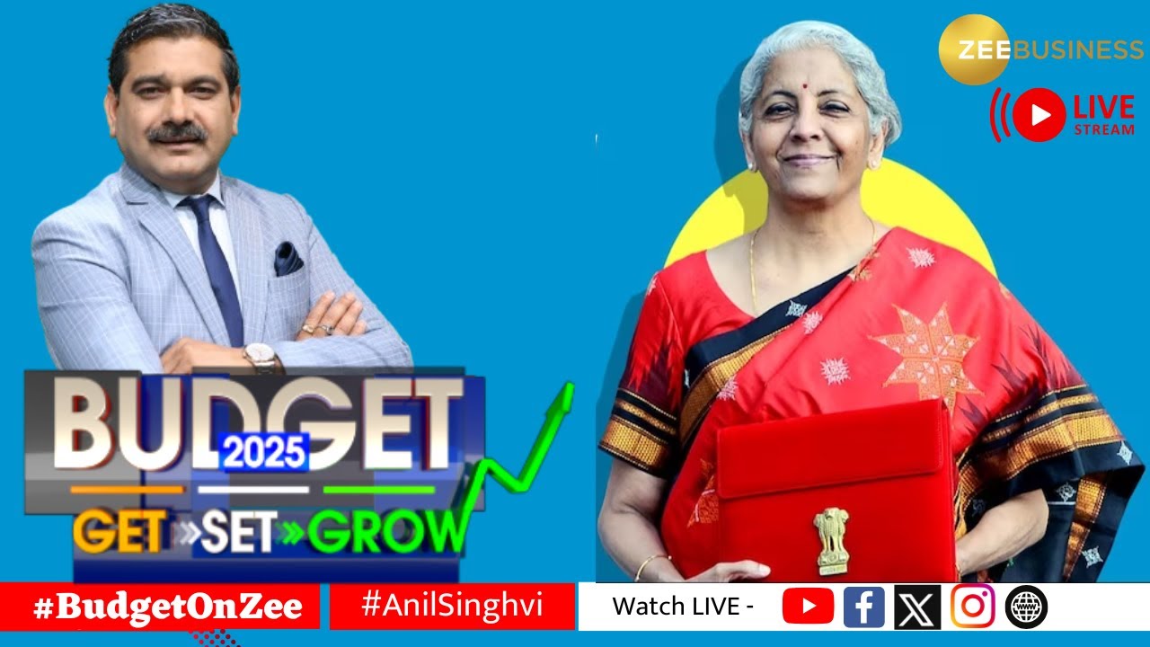 First Trade 1st February 2025 : Zee Business Live | Share Market Live Updates | Stock Market News