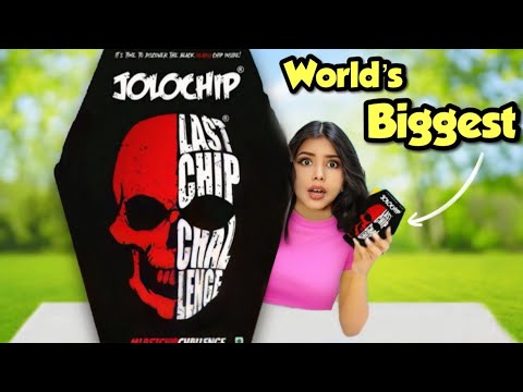 I Made World’s Biggest Jolo Chips!🌶️🥵 *u0026 Ate It* 😭