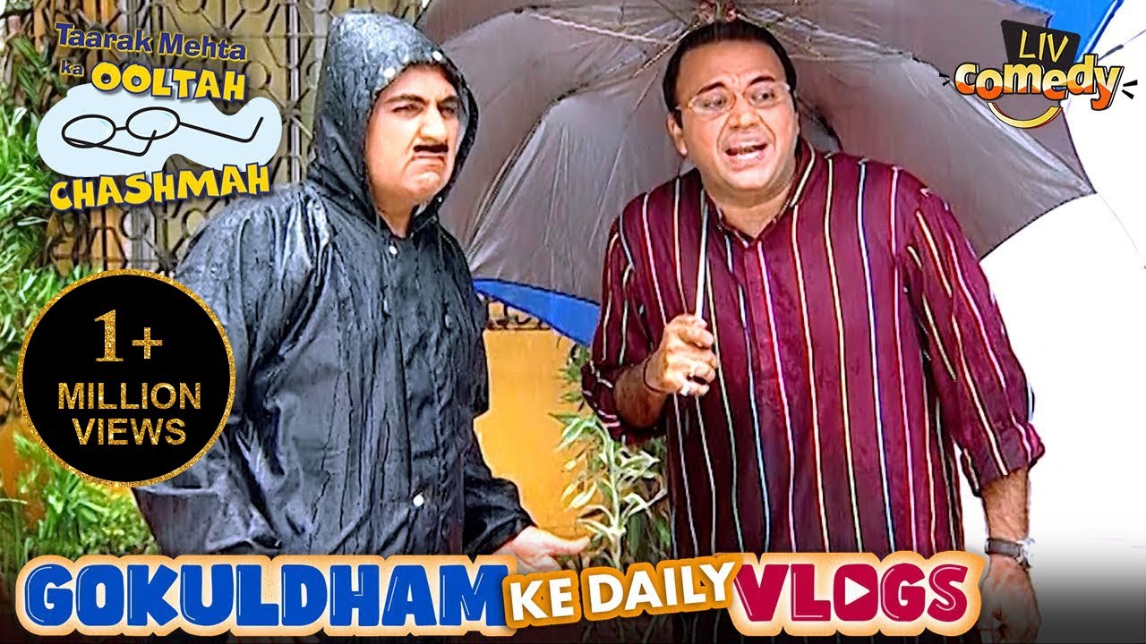 बारिश में Auto को लेकर लड़ पड़े Jetha और Bhide! | Taarak Mehta Ka Ooltah Chashmah | Vlogs