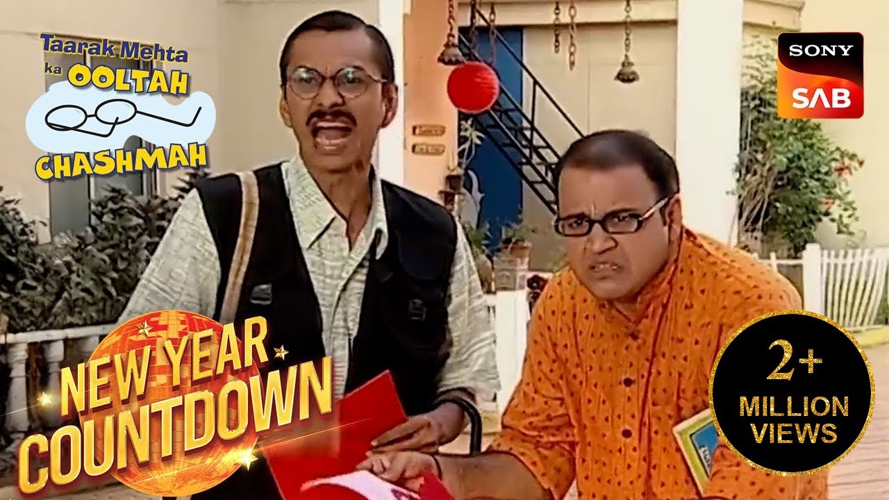 Popatlal के Card पर Tapu ने फेंक दी मिट्टी | Taarak Mehta Ka Ooltah Chashmah | New Year Countdown