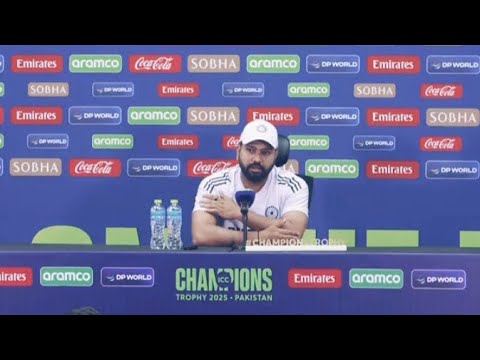 Rohit Sharma Press Conference Ahead Of India Vs New Zealand Final Champions Trophy 2025