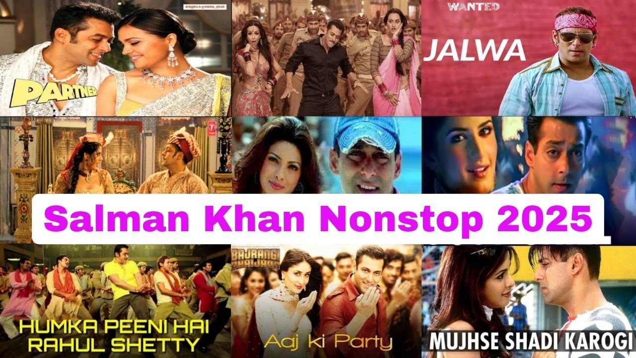 Salman Khan Nonstop Songs 2025 | Best Of Salman Khan | Salman Khan Hits | DJ AMIT MUMBAI