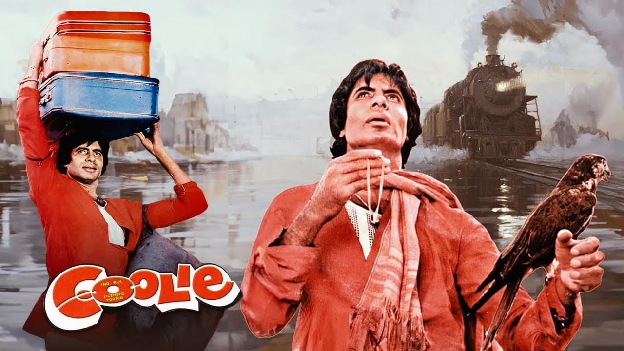 Coolie (1983) Full Movie | Amitabh Bachchan, Rishi Kapoor, Kader Khan | Bollywood Action Blockbuster