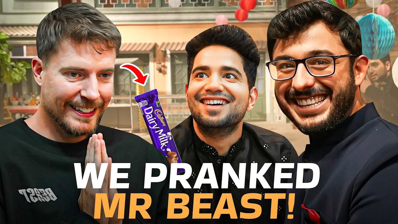 UNSEEN FOOTAGE – MR BEAST INDIA VLOG | CARRYMINATI