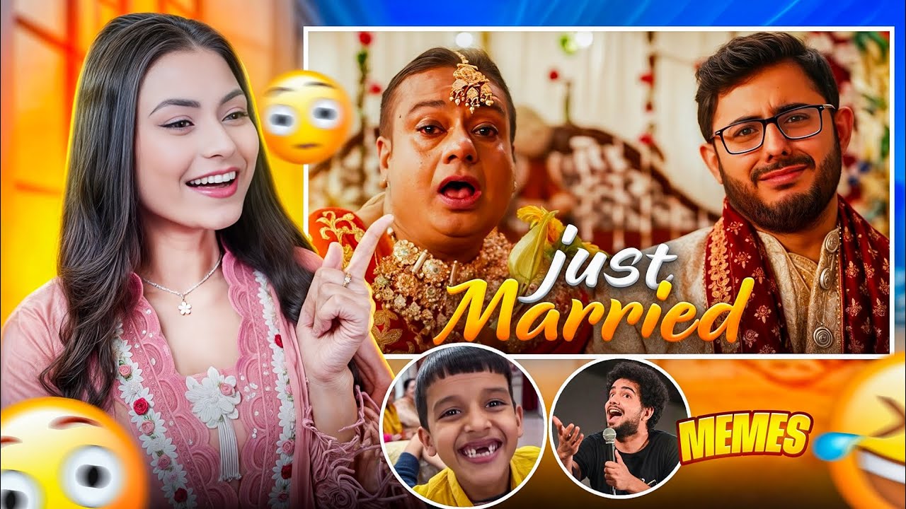 @CarryMinati WEDS @DeepakKalal ??🤯 | GHAR KA AKELA MARD💀 KUNALI JOSHI VIRAL MEME 😂