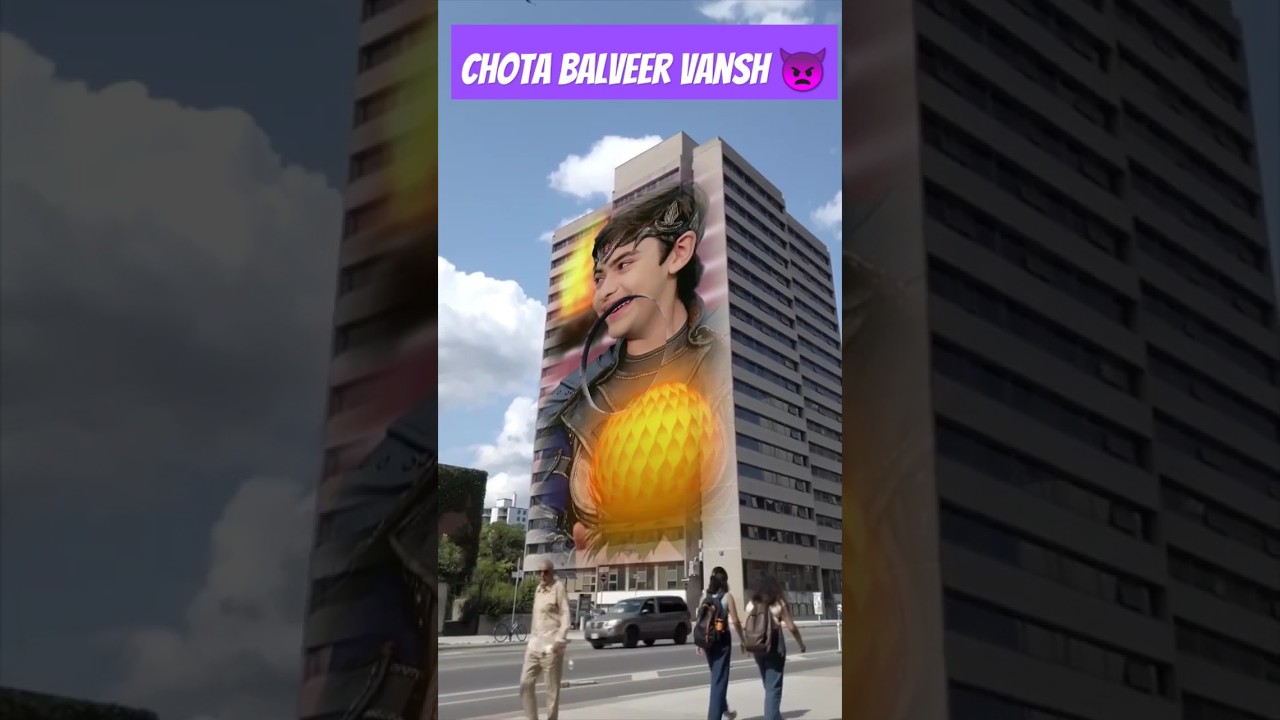 Chota Balveer Vansh Sayani Return Dev Joshi #balveer #building #vansh#trending 🥰🔥👿