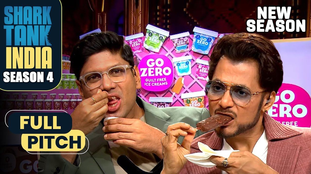 Shark Peyush पहले भी चख चुके हैं ‘Go Zero’ की Ice-Cream! | Shark Tank India S4 | Full Pitch