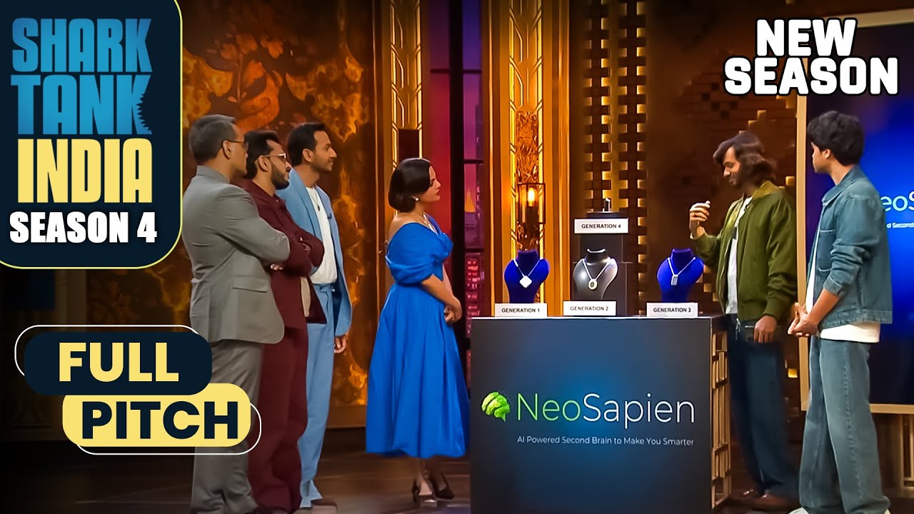 NeoSapien: भविष्य का Smart Pendant जो दिखाएगा Technology का कमाल | Shark Tank India S4 | Full Pitch