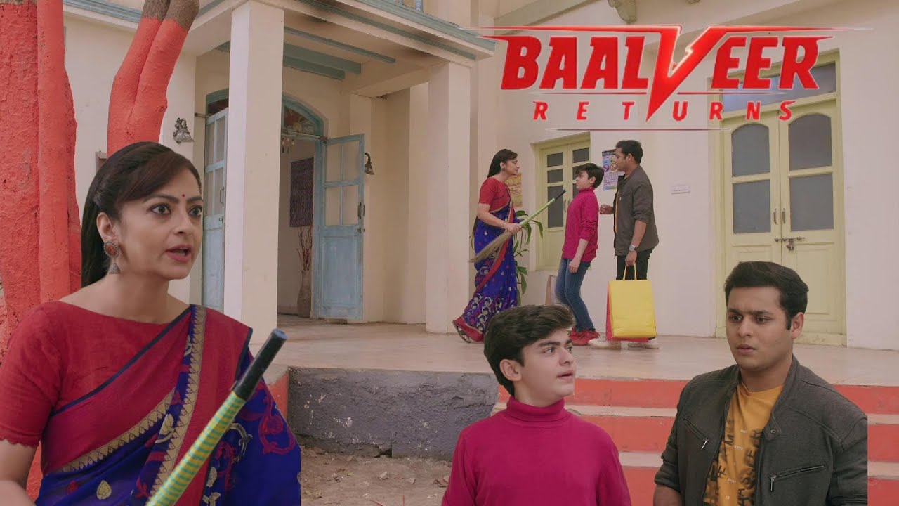 बालवीर और विवान को नकली मम्मी ने झाड़ू से पीटा, उछलते हुये भागे दोनों || Baalveer Returns