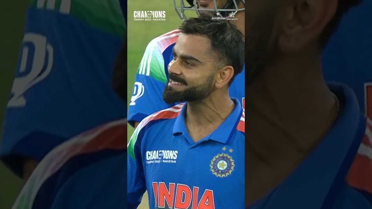 CENTURY! Virat Kohli Completes His Hundred As IND Beat PAK By 6 Wickets! | #ChampionsTrophyOnJioStar