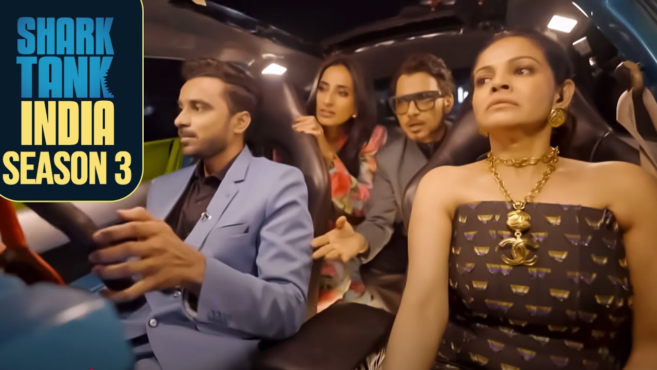 सभी Sharks ने मजे से की ‘India’s First AI Car’ की Test Drive! | Male Entrepreneurs