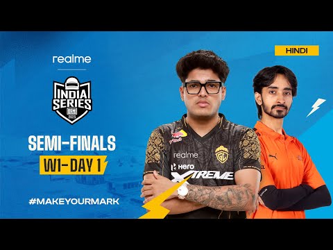 [HINDI] Realme BGIS 2025 | SEMI FINALS – WEEK 01 | Day 1
