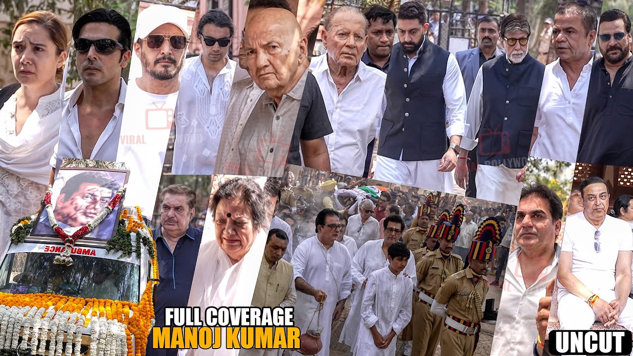 UNEDITED – Manoj Kumar | Full Coverage | Celebrities Em0ti0nal | Amitabh Bachahan, Salim Khan