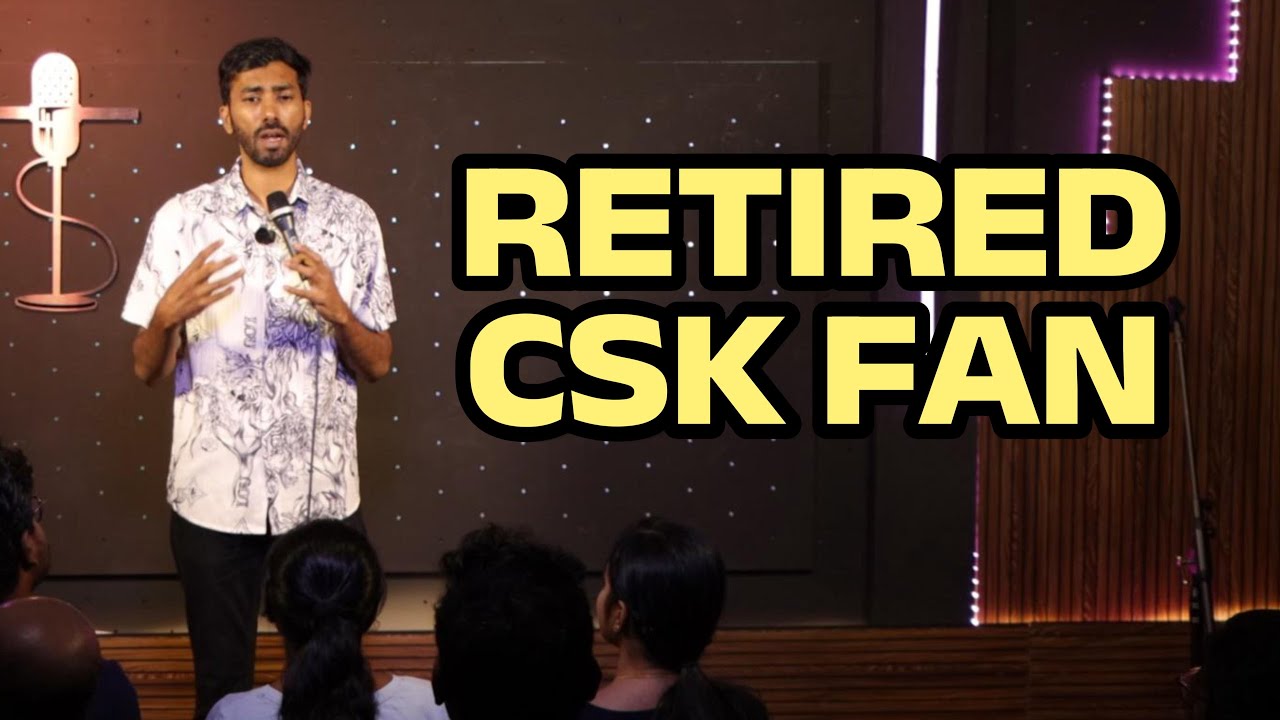 HONEST CSK FAN | STANDUP COMEDY | MANOJ PRABAKAR