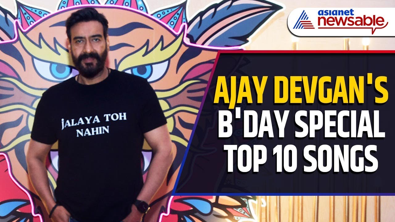 Ajay Devgan’s Birthday Special: Top 10 ICONIC SONGS For Fans u0026 Music Lovers