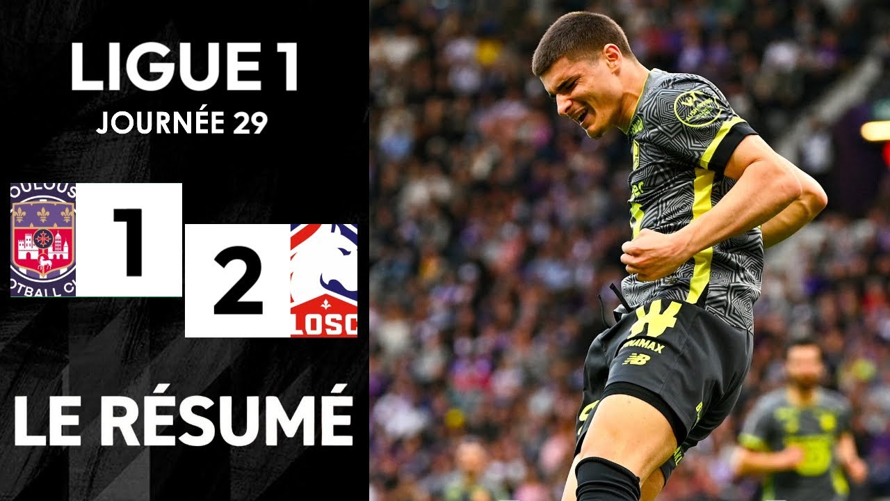 Toulouse FC – Lille OSC | 1-2 | Le Résumé | Ligue 1 2024-25