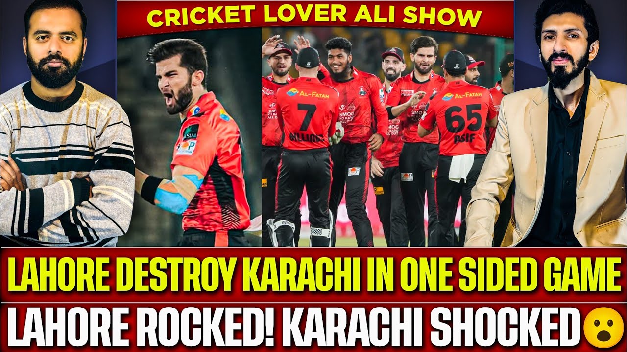 OMG Lahore Qalandars Rocked! Karachi Kings Shocked 😮