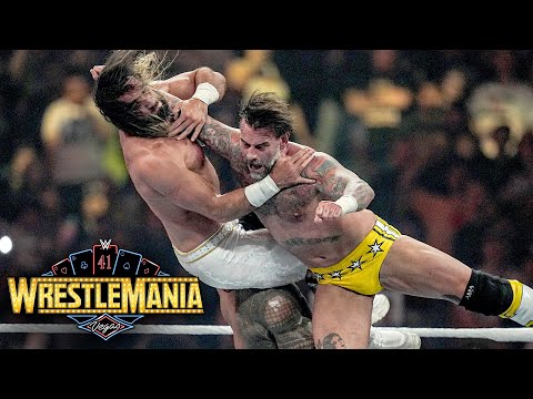 CM Punk Vs. Roman Reigns Vs. Seth Rollins: WrestleMania 41 Saturday Highlights