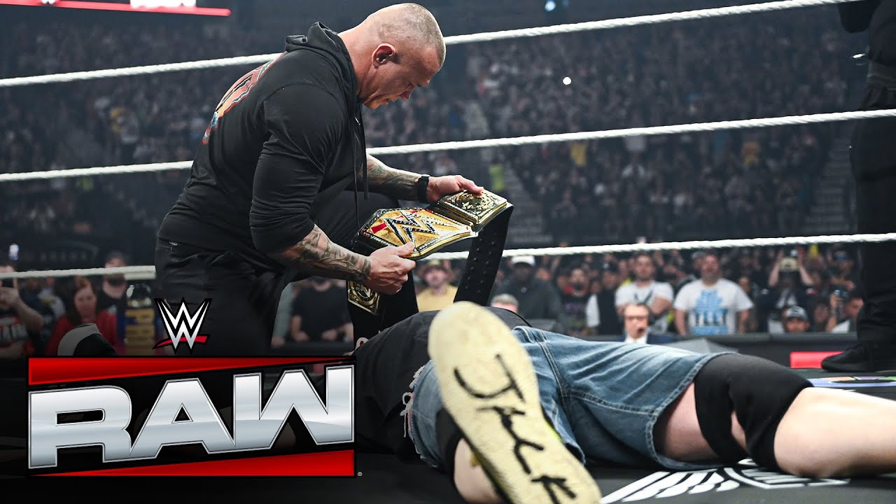 FULL SEGMENT: Randy Orton ROCKS John Cena With The RKO: Raw Highlights, April 21, 2025