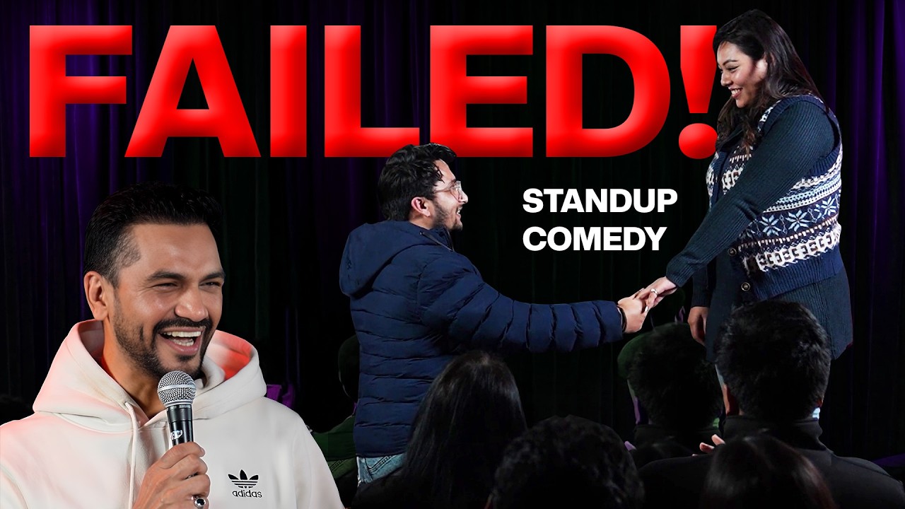 I Did A LIVE PROPOSAL At A Standup Comedy Show And It Backfired! By Vikas Kush Sharma | Crowd Work