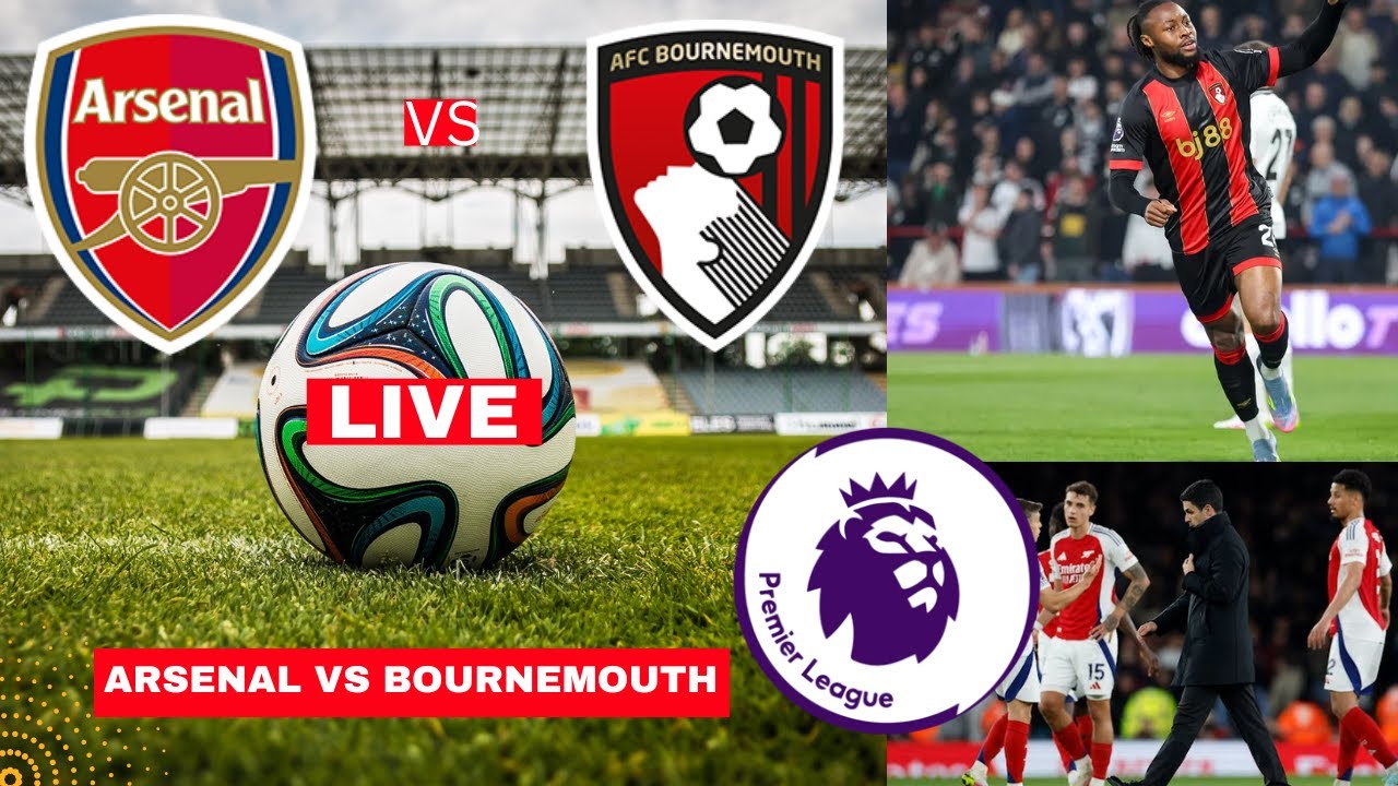Arsenal Vs Bournemouth 1-2 Live Stream Premier League EPL Football Match Score Highlights Gunners