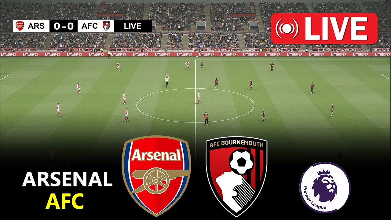 🔴LIVE : Bournemouth Vs Arsenal | English Premier League 2024/25 | Epl Live Stream | Full Match