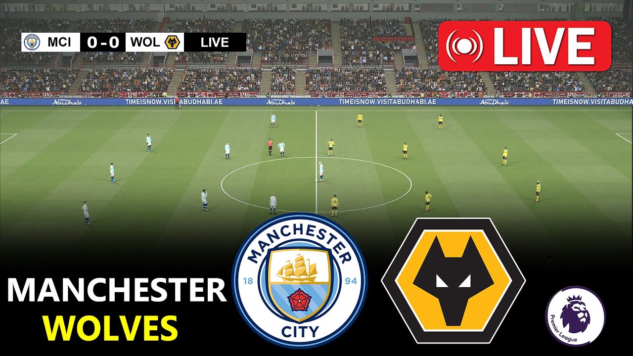 🔴LIVE : Manchester City Vs Wolves | English Premier League 2024/25 | Epl Live Stream | Full Match