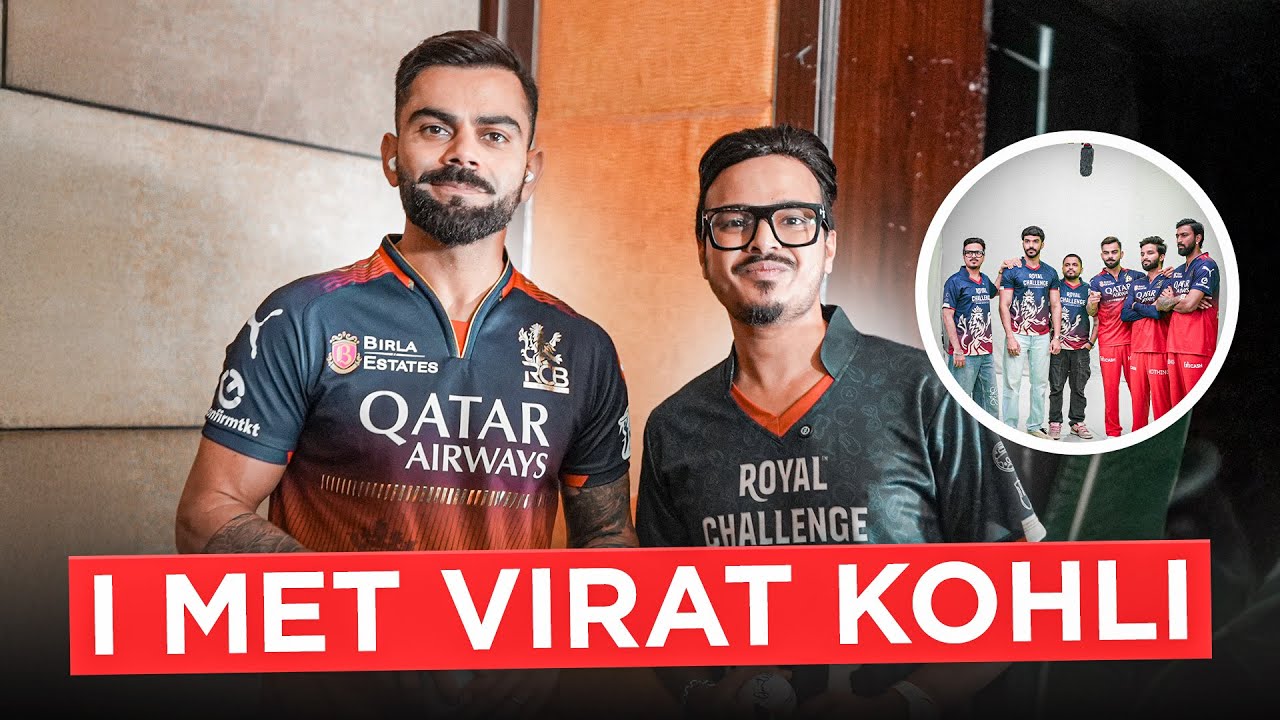 Meeting THE VIRAT KOHLI ! *BTS OF SHOOT*