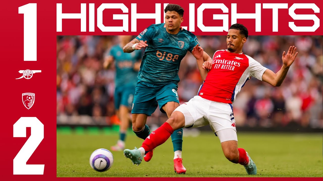 HIGHLIGHTS | Arsenal Vs Bournemouth (1-2) | Premier League