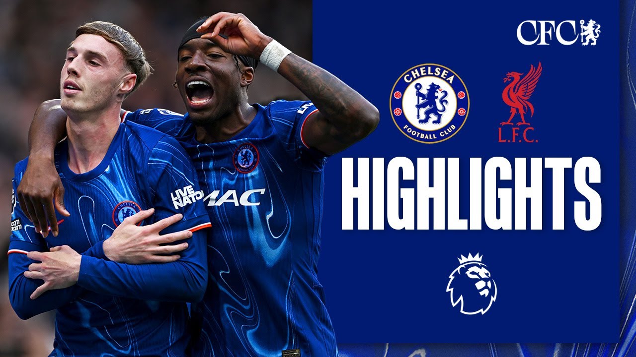 Chelsea 3-1 Liverpool | HIGHLIGHTS | Premier League 2024/25